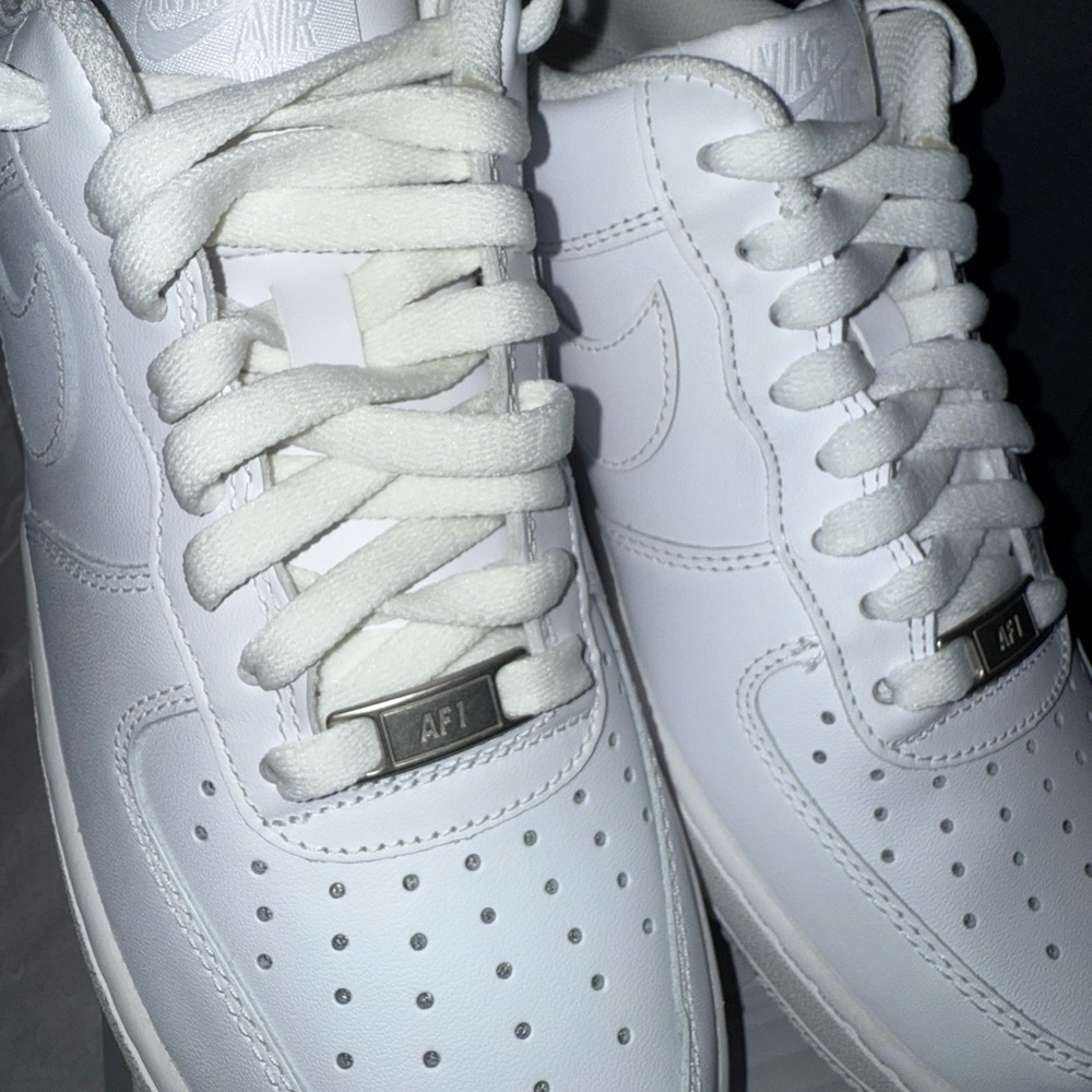 Nike Air Force 1 '07 White Sneakers. Brand new in box.